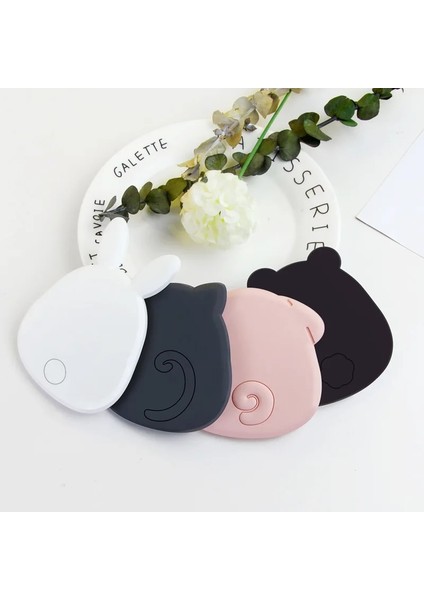 1 Tavşan Ayı Şekli Makyaj Aynası Taşınabilir Kompakt Cep Aynası Kadın Kız Kozmetik Küçük Kompakt Makyaj Aynaları (Yurt Dışından) fiyatları