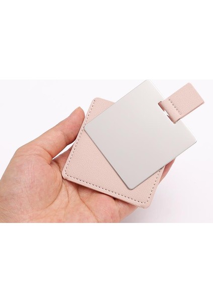 Siyah 1pc Paslanmaz Çelik Kozmetik Ayna Kırılmaz Taşınabilir Seyahat Paramparça Geçirmez Makyaj Aynası Hediye (Yurt Dışından) fırsatları