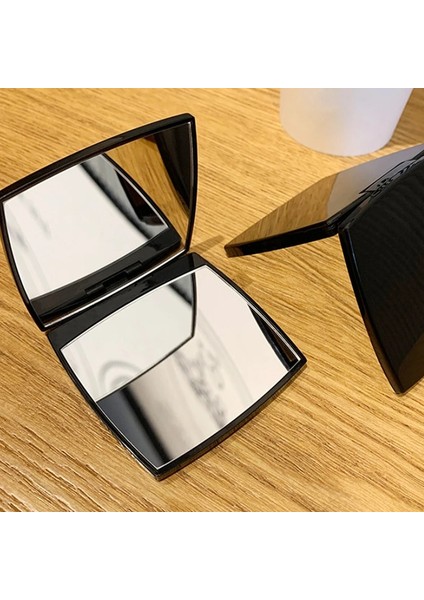 Rpp 1 Adet Kadın Moda Siyah Taşınabilir Makyaj Aynası Pürüzsüz Çift Taraflı Katlanır Küçük Kare Ayna Fit Seyahat Makyaj Araçları (Yurt Dışından) indirimleri