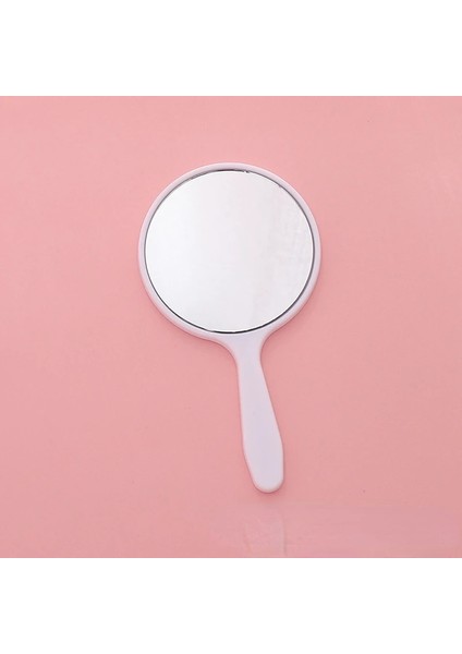 Pembe El Makyaj Aynası Kare Makyaj Makyaj Masası Aynası Saplı El Aynası Salon Kompakt Aynalar Kadınlar Için Kozmetik Ayna (Yurt Dışından) fırsatları