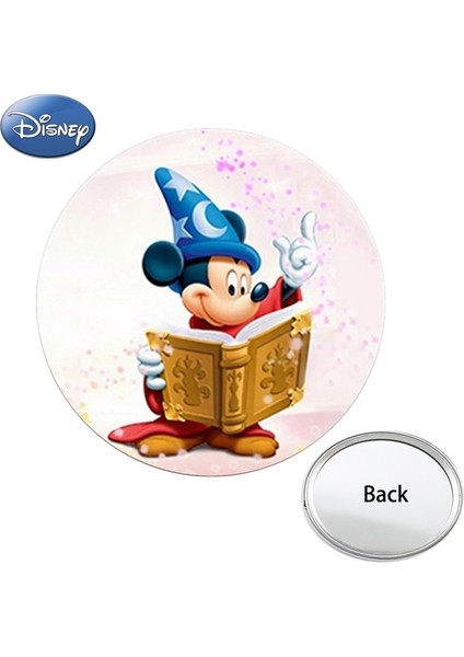 DSY251 Disney Mickey Mouse Tek Taraflı Minnie Fotoğraf Baskılı Cep Aynası Kompakt Taşınabilir Makyaj Aynaları Çocuklar Hediyeler DSY244 (Yurt Dışından)