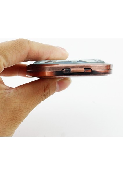 H244 Youhaken Kirpi Sis Cep Aynası Karikatür Vintage Bakır Metal Cam Cabochon Taşınabilir Kompakt Katlanır Makyaj Aynaları (Yurt Dışından) fırsatları