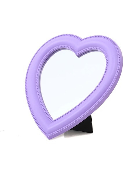 Pink-2 Web Ünlü Kozmetik Ayna Dekoratif Ayna Kız Kalp Öğrenci Yurdu Ayna Taşınabilir Ev Küçük Ayna (Yurt Dışından) indirimleri