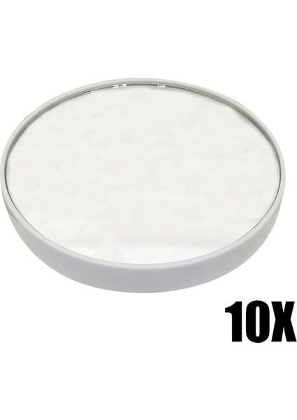 10X 10X/20X/30X Cep Taşınabilir Seyahat Büyüteç Ayna Yurtlar Yuvarlak Tıraş Yatak Odası Kompakt Vantuz Abs Makyaj (Yurt Dışından)