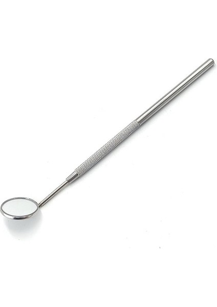 Gümüş Paslanmaz Çelik Diş Ayna Ağız Bakımı Aracı Diş Temizleme Muayene Kolu Ayna Diş Hekimi Ağız Kontrol Makyaj Malzemeleri (Yurt Dışından)