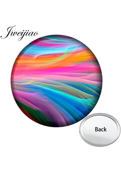 D874 Youhaken Cosmos Güzel Nebula Galaxy Sanat Fotoğraf Bir Tarafı Mini Cep Aynası Taşınabilir Makyaj Vanity El Seyahat Çanta Ayna (Yurt Dışından)