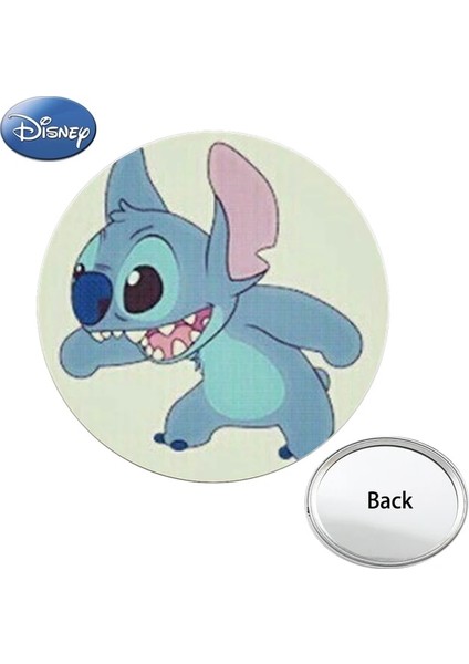 DSN388 Disney Lilo ve Stitch Aynalar Yuvarlak Tek Taraflı Fotoğraf Mini Kompakt Taşınabilir Okul Makyaj Çantasında Cep Aynaları (Yurt Dışından) fiyatları