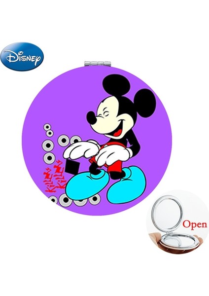 DSY306 Disney Minnie Mickey Görüntü Baskı Pu Cep Aynası Trendy Mini Araçları Aksesuarları Seyahat Aynaları Sevgililer Günü Için 1 Adet Satmak DSY302 (Yurt Dışından) fiyatları