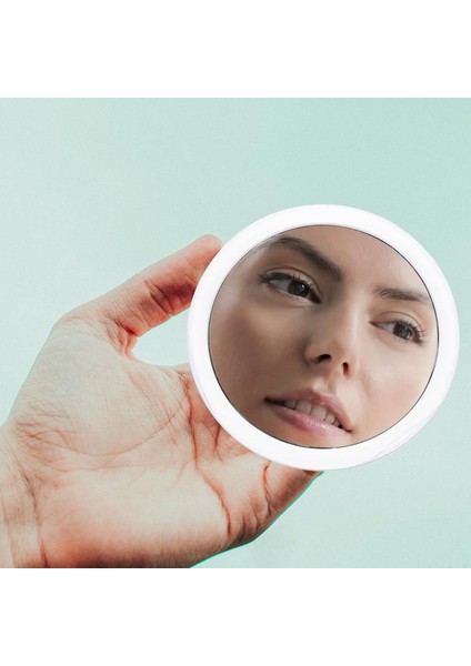 10X10X2CM 20X Büyüteç Makyaj Aynası Vantuz Ayna Büyütme Cep Aynaları Yuvarlak Büyüteç Ayna (Yurt Dışından) fırsatları