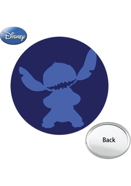 DSN402 Disney Lilo ve Stitch Aynalar Yuvarlak Tek Taraflı Fotoğraf Mini Kompakt Taşınabilir Okul Makyaj Çantasında Cep Aynaları (Yurt Dışından) fiyatları
