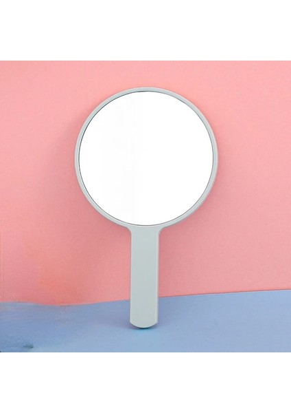 Yeşil Sevimli Yuvarlak Küçük Ayna Kore Versiyonu Taşınabilir El Makyaj Aynası Reklam Hediye Ayna Kolu Ayna Makyaj Araçları (Yurt Dışından)