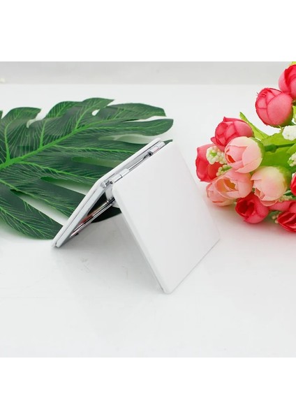 E215 Youhaken Güzel Çiçekler Saksı Bitki Meyve Fotoğraf Makyaj Aynası Mini Katlanır Kare 1x/2x Büyüteç Pu Deri Cep Aynası (Yurt Dışından) fiyatları