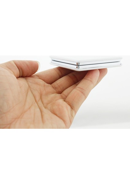E215 Youhaken Güzel Çiçekler Saksı Bitki Meyve Fotoğraf Makyaj Aynası Mini Katlanır Kare 1x/2x Büyüteç Pu Deri Cep Aynası (Yurt Dışından) fırsatları