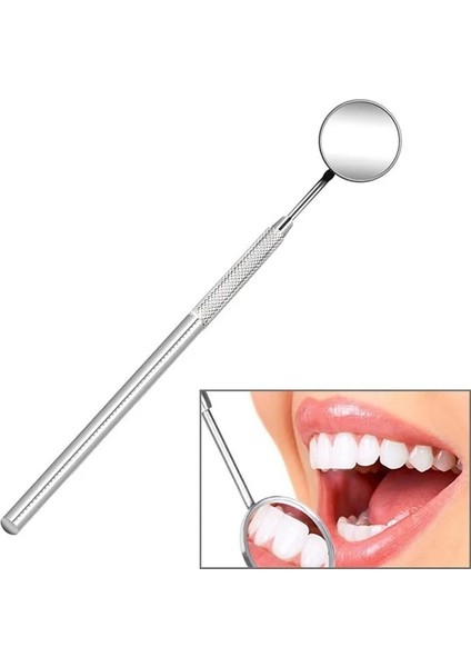 Şampanya Altın Paslanmaz Çelik Diş Laboratuvarı Ağız Aynası 16 cm Ağız Hijyeni Bakım Aracı Ayrılabilir Diş Hekimi Kliniği Diş Beyazlatma Muayene Aynası (Yurt Dışından) indirimleri