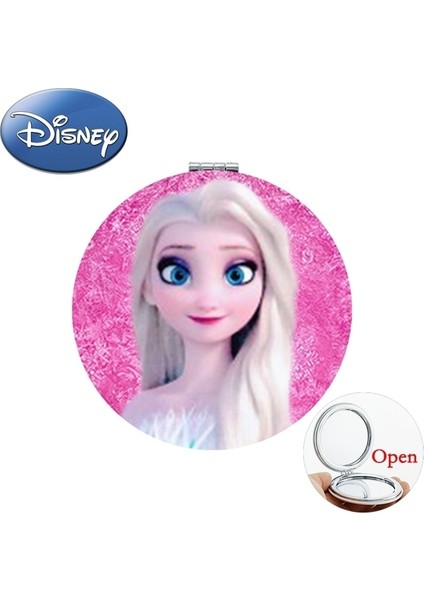 SQ154 Disney Dondurulmuş Güzel Sisters Sağlık Makyaj Masası Aynaları 1x/2x Büyüteç Küçük Cep Aynası Okul Kızlar Için Yıldönümü Partisi SQ132 (Yurt Dışından)