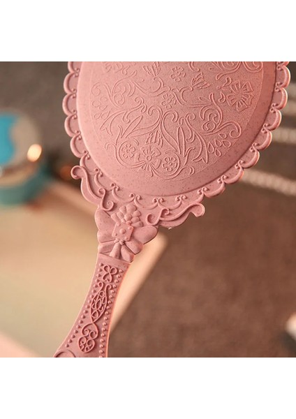 Se Vintage Vanity Dekoratif Ayna El Saplı Antika Yuvarlak Kozmetik Makyaj Aynası Kompakt Miroir Duvar Bohem Dekorasyon (Yurt Dışından) fırsatları