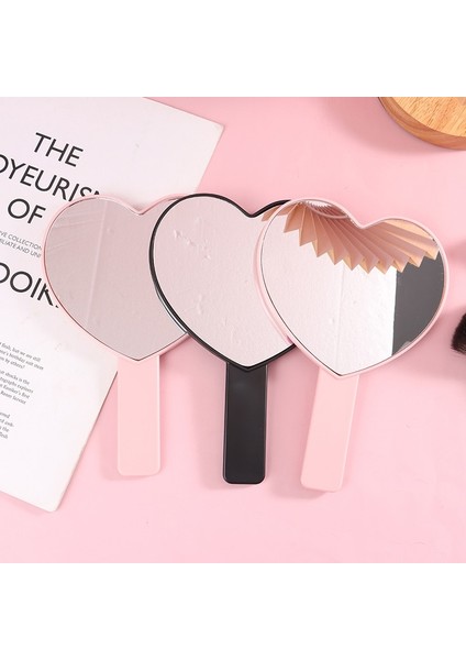 N1 Yeni Kalp Şekilli Öğrenci Ayna Kirpik Uzatma Makyaj Aynası Spa Salonu Kızlar Kadınlar Için Taşınabilir Kozmetik Aynalar (Yurt Dışından) fiyatları