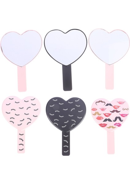 N1 Yeni Kalp Şekilli Öğrenci Ayna Kirpik Uzatma Makyaj Aynası Spa Salonu Kızlar Kadınlar Için Taşınabilir Kozmetik Aynalar (Yurt Dışından) modelleri