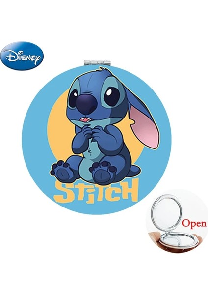 DSN295 Disney Sevimli Lilo ve Stitch Makyaj Kompakt Aynalar Güzel Hayvan Fotoğrafları Baskı Pu El Aynası 1x/2x Büyütmeli Sıcak Satış DSN292 (Yurt Dışından) fiyatları