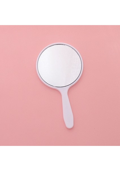 Pembe El Makyaj Aynası Kare Makyaj Makyaj Masası Aynası Saplı El Aynası Salon Kompakt Aynalar Kadınlar Için Kozmetik Ayna (Yurt Dışından) fiyatları