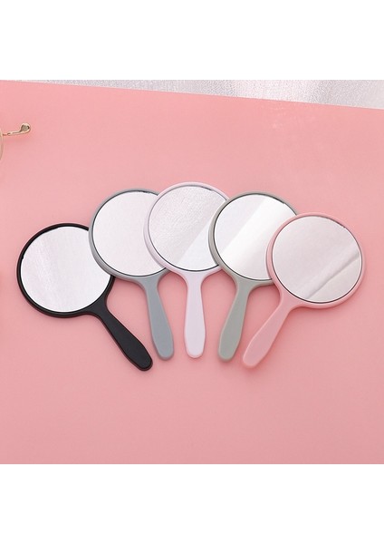 Pembe El Makyaj Aynası Kare Makyaj Makyaj Masası Aynası Saplı El Aynası Salon Kompakt Aynalar Kadınlar Için Kozmetik Ayna (Yurt Dışından) fırsatları