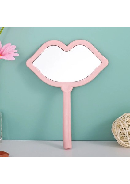 Tip 2 Ins Sıvı Şekli Kare Ayna Mini El Kozmetik Ayna Makyaj Aynası Seyahat Taşınabilir Güzellik Aynası (Yurt Dışından)