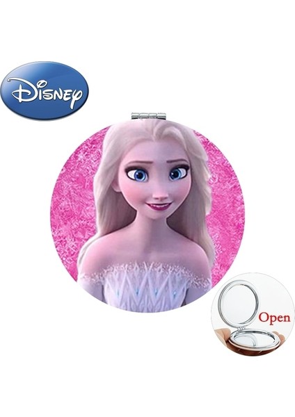 SQ142 Disney Dondurulmuş Güzel Sisters Sağlık Makyaj Masası Aynaları 1x/2x Büyüteç Küçük Cep Aynası Okul Kızlar Için Yıldönümü Partisi SQ132 (Yurt Dışından)
