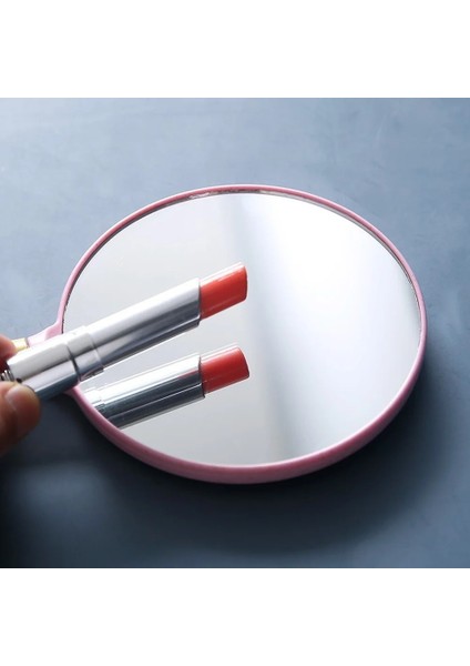 Pembe - A Hd Makyaj Aynası Avrupa Tarzı Yüksek Kaliteli El Üst Düzey Güzellik Taşınabilir Retro Desen Makyaj Aynası Kadın Cilt Bakımı Aracı (Yurt Dışından) indirimleri