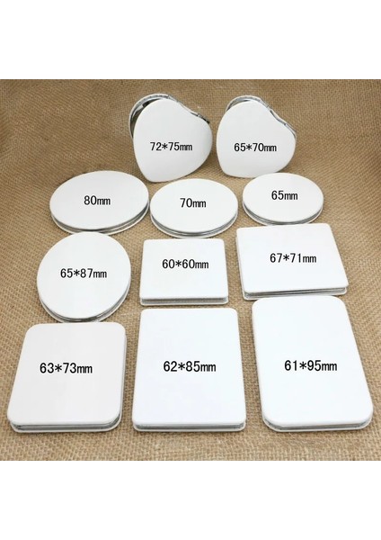 63X73 mm Kare 1 Adet Tüm Beyaz Çift Karikatür Olmadan Taraflı Ayna Katlanabilir Cep Makyaj Aynası Kadın Kızlar Güzellik Kozmetik Aynalar (Yurt Dışından) modelleri