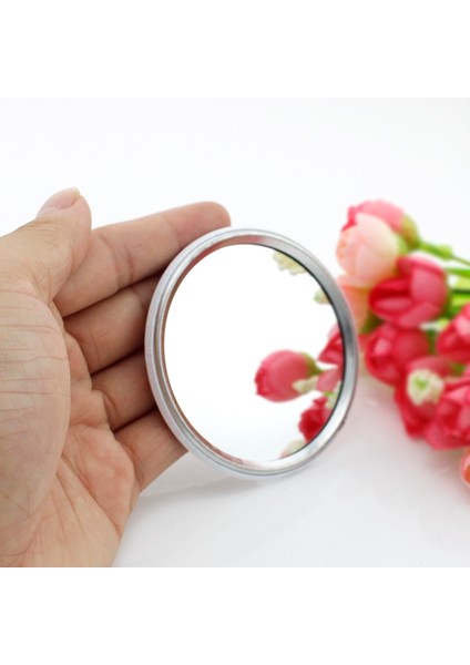 VG08 Youhaken Çiçek Desen Sanat Fotoğraf Baskılı Tek Tarafı Düz Mini Cep Aynası Kompakt Makyaj Vanity El Seyahat Çanta Ayna (Yurt Dışından) indirimleri