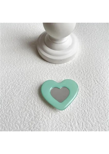 01 Lale Çiçek Mini Ayna Cep Taşınabilir Makyaj Aynaları Gerilebilir Kompakt Cep Telefonu Hava Yastığı Braketi Ayna Kozmetik Araçları (Yurt Dışından)