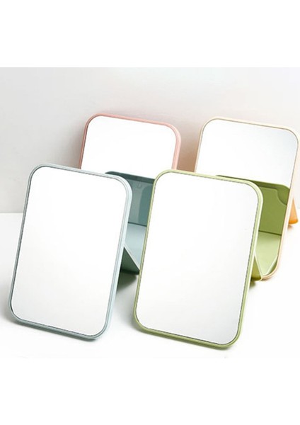 Mavi Katlanır Taşınabilir Büyük Kare Yüksek Çözünürlüklü Tek Taraflı Kozmetik Ayna Taşınabilir ve Kullanımı Kolay Basit ve Güzel (Yurt Dışından) fırsatları