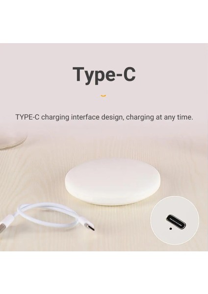 Yeşil Mini LED Makyaj Aynası Şeffaf 2x Büyütme Kademesiz Ayar Katlanır Tip-C LED Cep Kozmetik Ayna Зеркало Для Макияжа (Yurt Dışından) indirimleri