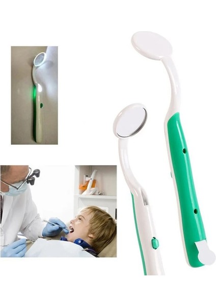 02 1 Adet Anti Sis LED Diş Aynası Süper Parlak Işık ile Ağız Aynası Oral Ayna LED Parlak Diş Hijyeni Araçları (Yurt Dışından) fırsatları
