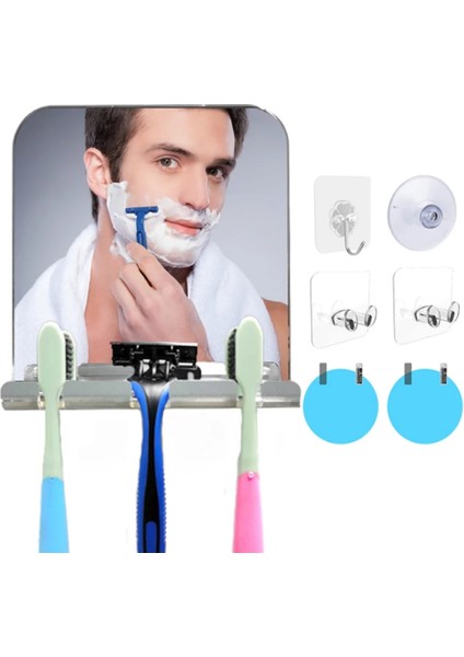 Yuvarlak Yeni Buğu Önleyici Ayna Kırılması Kolay Değil Seyahat Banyo Tıraş Buğu Önleyici Ayna Buğu Önleyici Makyaj Akrilik Ayna (Yurt Dışından) fiyatları