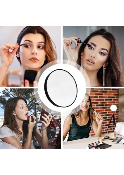 Vantuzlu Beyaz Yuvarlak Makyaj Aynası 20X Büyüteç Ayna(Yurt Dışından) modelleri