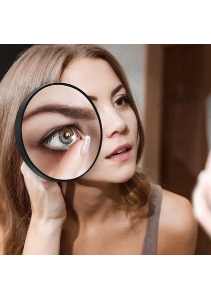 Vantuzlu Beyaz Yuvarlak Makyaj Aynası 20X Büyüteç Ayna(Yurt Dışından) fırsatları