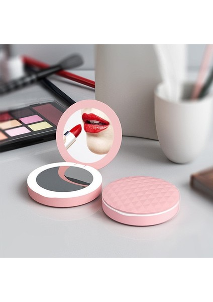 5000MAH Ayna, Akıllı Ayna, Cilt Bakım Aracı, Sihirli Ayna, Cep Aynası, Şarj Kablolu Mobil Güç Bankası (Yurt Dışından)