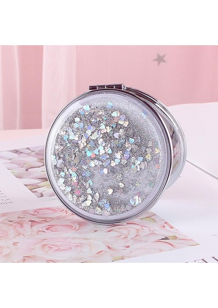 Gümüş Kare Makyaj Aynası Şık El Aynası Cep Aynası Kare ve Yuvarlak Şekil Cep Aynası Güzel Görünüm Makyaj Aynası Kız Mevcut (Yurt Dışından) fiyatları