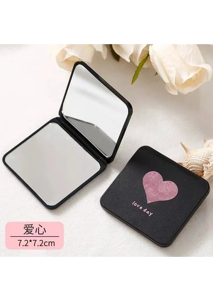 Çok Katlanabilir Makyaj Aynası Mini Kare Makyaj Makyaj Aynası Taşınabilir El Aynaları Çift Taraflı Kompakt Ayna Cep Kozmetik Ayna (Yurt Dışından) fiyatları