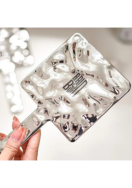 Siyah Baskı Elektroliz El Makyaj Aynası Ev Ins Cam Çocuk Taşınabilir Retro El Ayna Kolu Ayna (Yurt Dışından) indirimleri