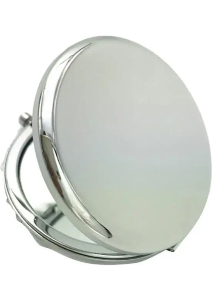 Gül Altın Ayna Metal Yuvarlak Taşınabilir Düz Renk Kılıf Çift Taraflı Açılır Cep Gül Altın Makyaj (Yurt Dışından) fırsatları