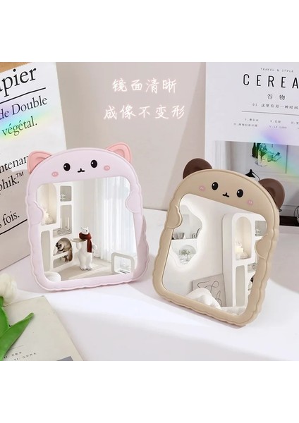 Style6 2023 Yeni Masaüstü Makyaj Aynası Düz Ayna Braketi ile Karikatür Prenses Ayna Kız Yurdu Boy Aynaları (Yurt Dışından) modelleri