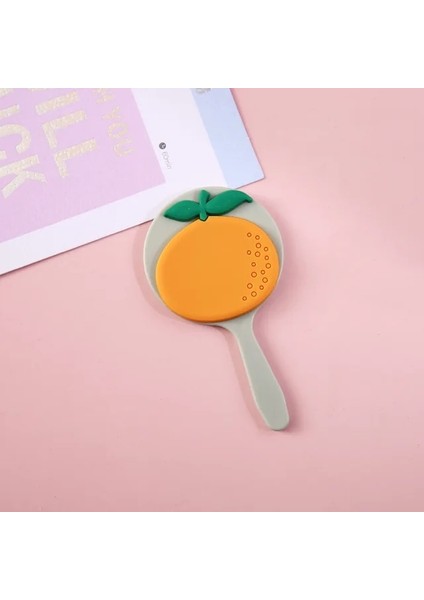 Stil 2 Mini Yaratıcı Karikatür Taşınabilir Makyaj Aynası Ins Rüzgar Sevimli Kız Makyaj Tatlı Taşınabilir El Ayna Trompet Makyaj Aynası (Yurt Dışından)