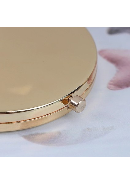 Sv 1 Adet Taşınabilir Katlanır Ayna Kompakt Paslanmaz Çelik Metal Makyaj Kozmetik Cep Aynası Güzellik Aksesuarları (Yurt Dışından) modelleri