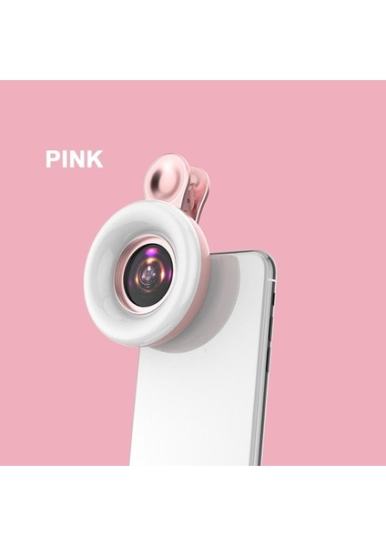 Beyaz Yeni Cep Telefonu Dolgu Işığı 15X Makro Lens Taşınabilir Selfie LED Halka Flaş Işığı Telefon Selfie Lambası Evrensel Halka Klipsi Işık (Yurt Dışından) fiyatları
