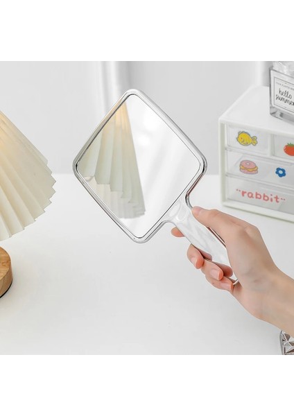 N4 1 Adet Kare Ayna Mini El Masaüstü Kozmetik Ayna Makyaj Aynası Seyahat Metalik Taşınabilir Güzellik Aynası (Yurt Dışından) fırsatları