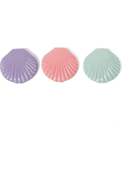 G Sıcak Satış Kabuk Şekilli Çift Taraflı El Aynası, Cep Için Sevimli Kabuk Şekli Makyaj Aynası (Yurt Dışından) fiyatları