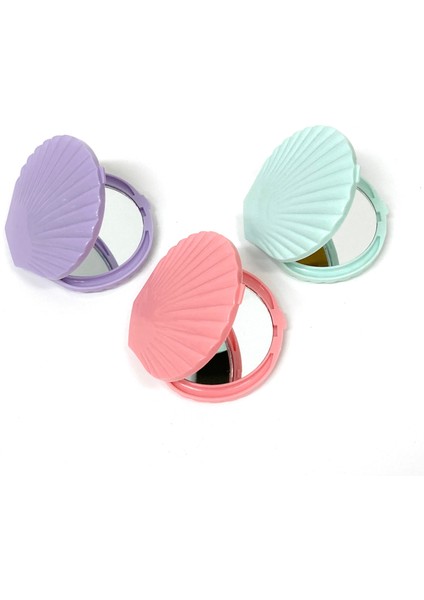 G Sıcak Satış Kabuk Şekilli Çift Taraflı El Aynası, Cep Için Sevimli Kabuk Şekli Makyaj Aynası (Yurt Dışından) fırsatları