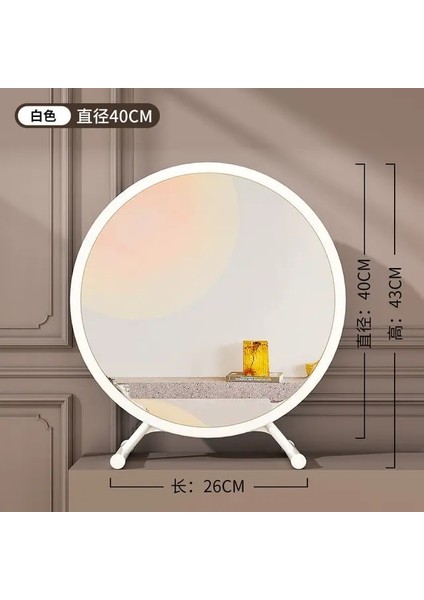 40 cm Işık Yok 3 Renk Lightling Kozmetik Dekoratif Ayna Iskandinav Makyaj Işık Akıllı Ev Aynası Makyaj Masası Espejo Pared Ev Dekorasyon (Yurt Dışından) fiyatları